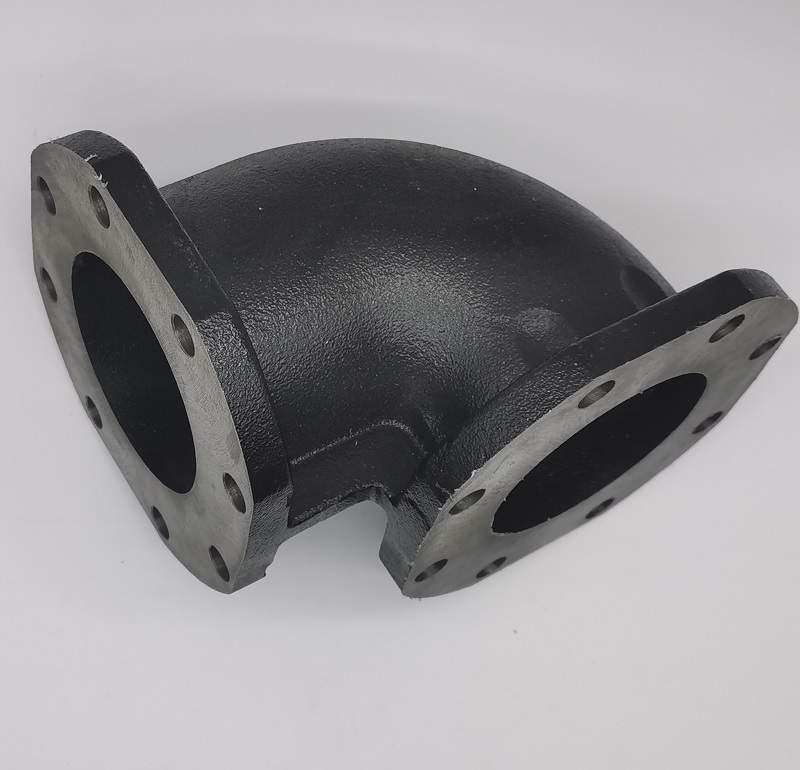 二重フランジ付き砂型鋳造排水管